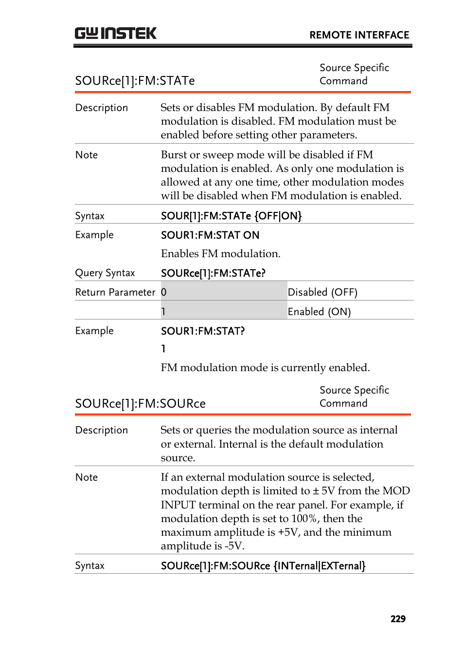 Source[1]:fm:state, Source[1]:fm:source | GW Instek AFG-3000 Series User Manual | Page 229 / 304