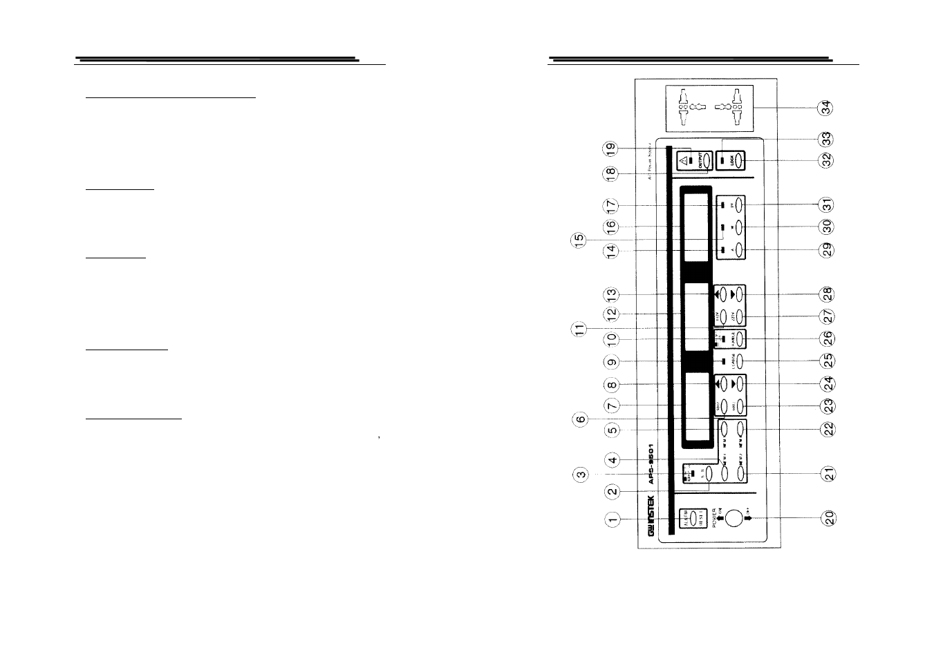 GW Instek APS-9000 Series User Manual | Page 4 / 10