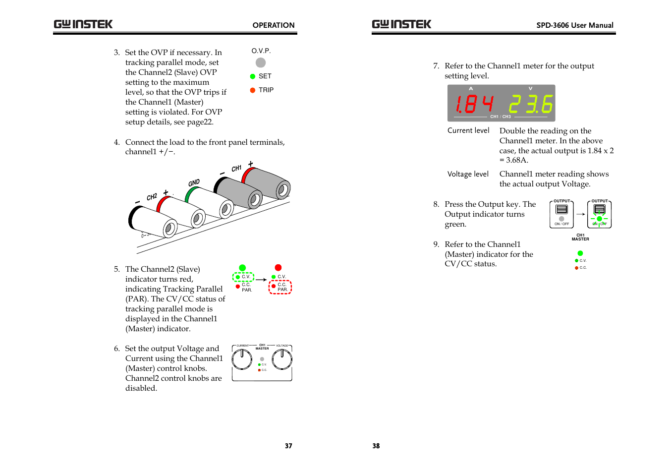 GW Instek SPD-3606 User Manual | Page 19 / 32
