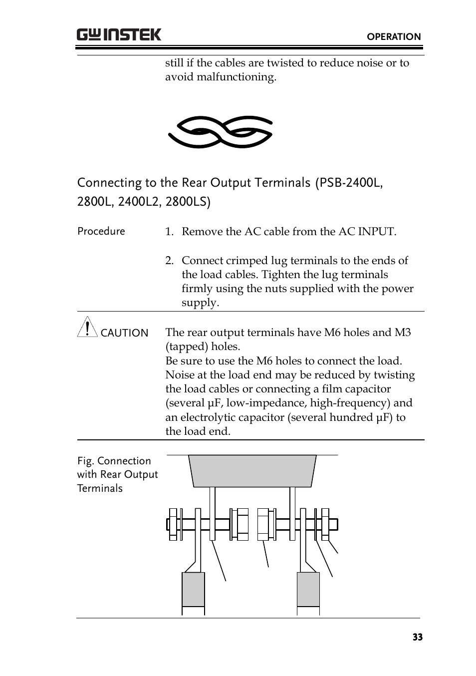 GW Instek PSB-2000 Series User Manual User Manual | Page 33 / 160