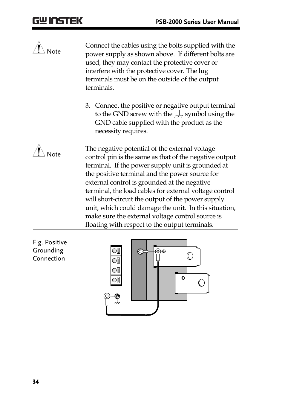 GW Instek PSB-2000 Series User Manual User Manual | Page 34 / 160