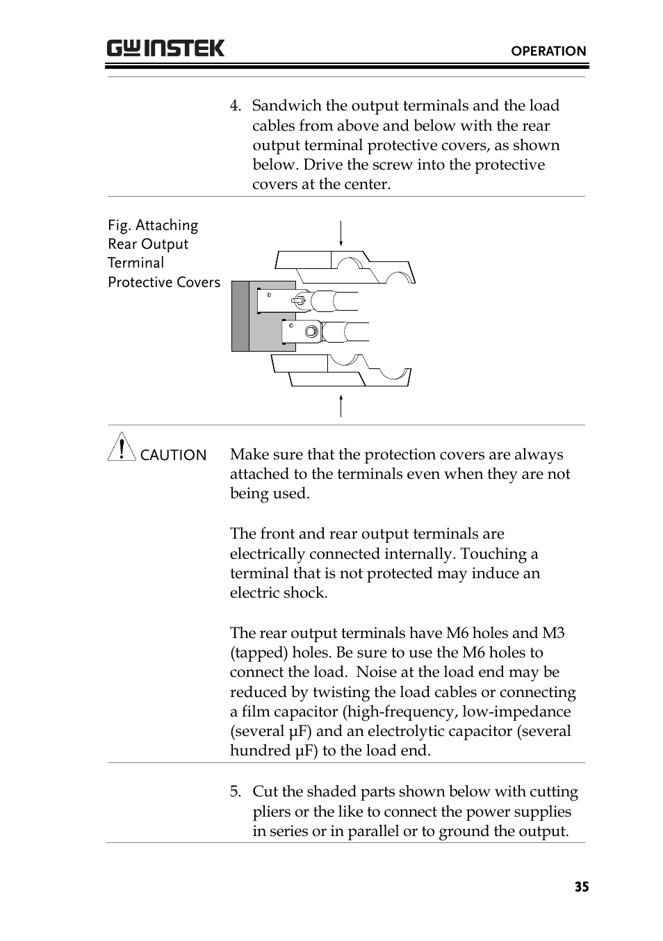 GW Instek PSB-2000 Series User Manual User Manual | Page 35 / 160