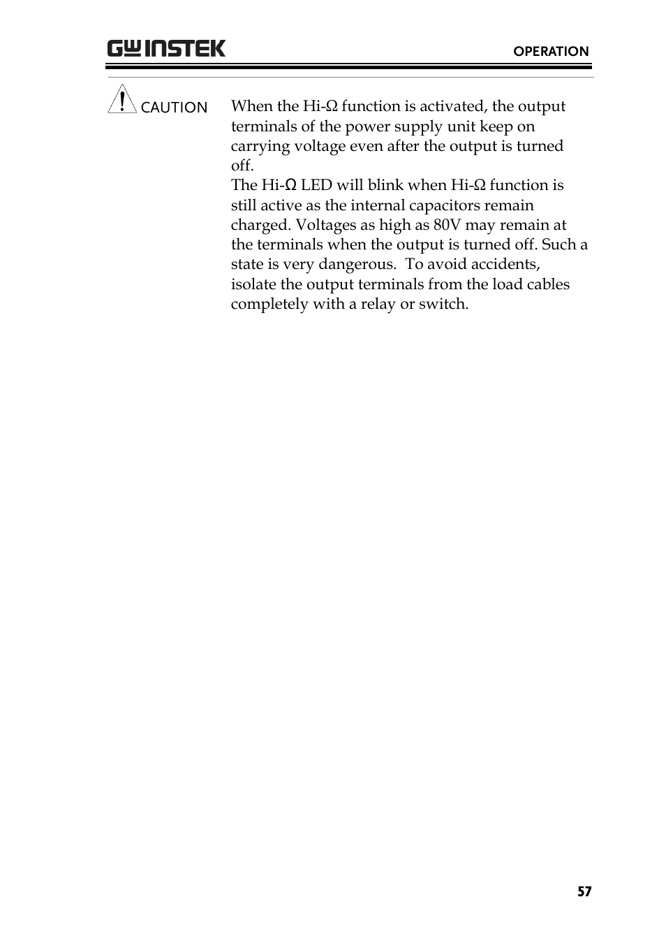 GW Instek PSB-2000 Series User Manual User Manual | Page 57 / 160