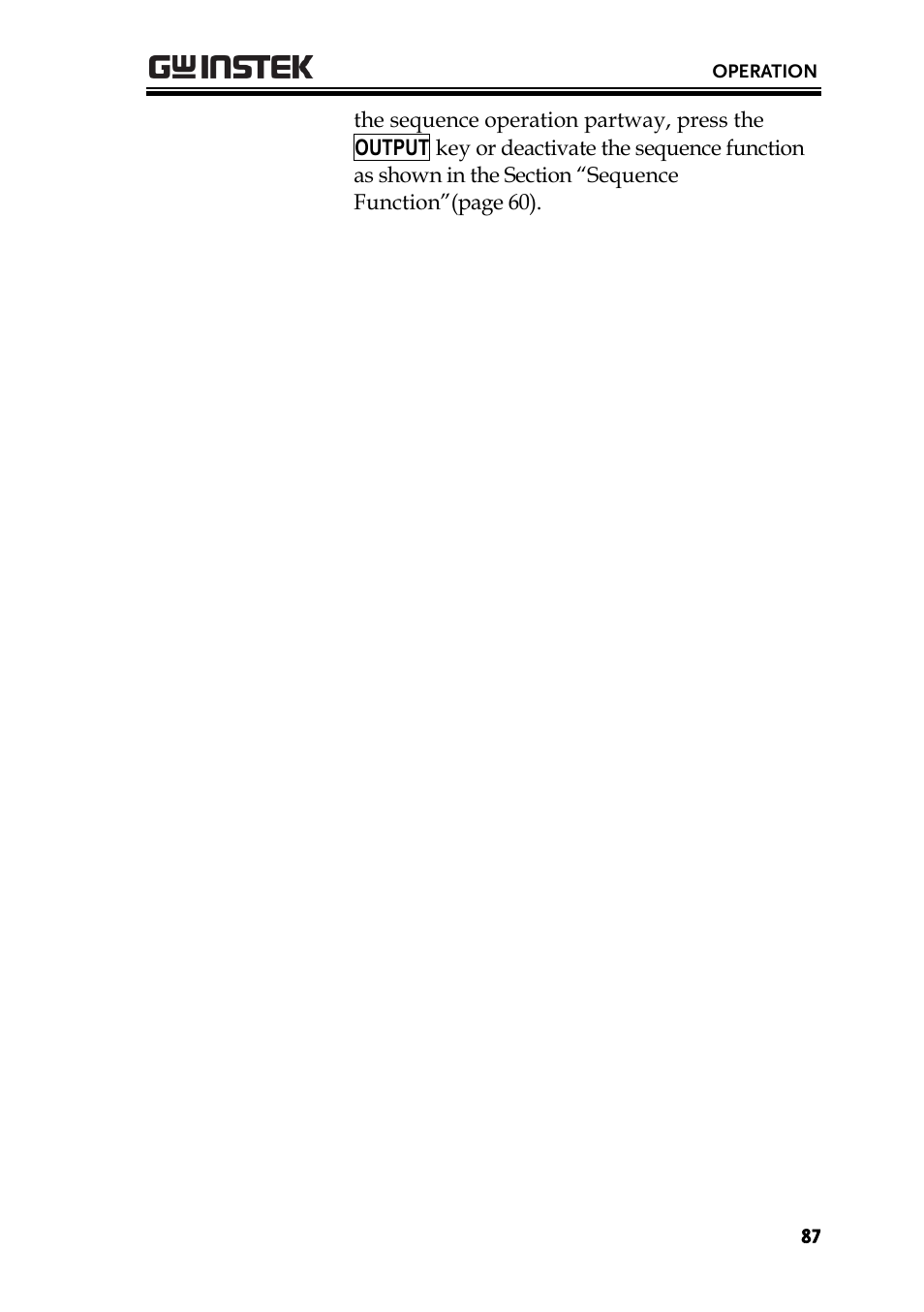 GW Instek PSB-2000 Series User Manual User Manual | Page 87 / 160
