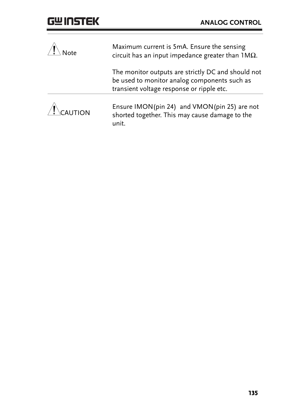 GW Instek PSU-Series User Manual User Manual | Page 135 / 196