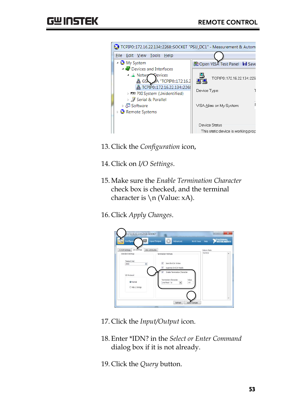 GW Instek PSU-Series Programming User Manual User Manual | Page 53 / 128
