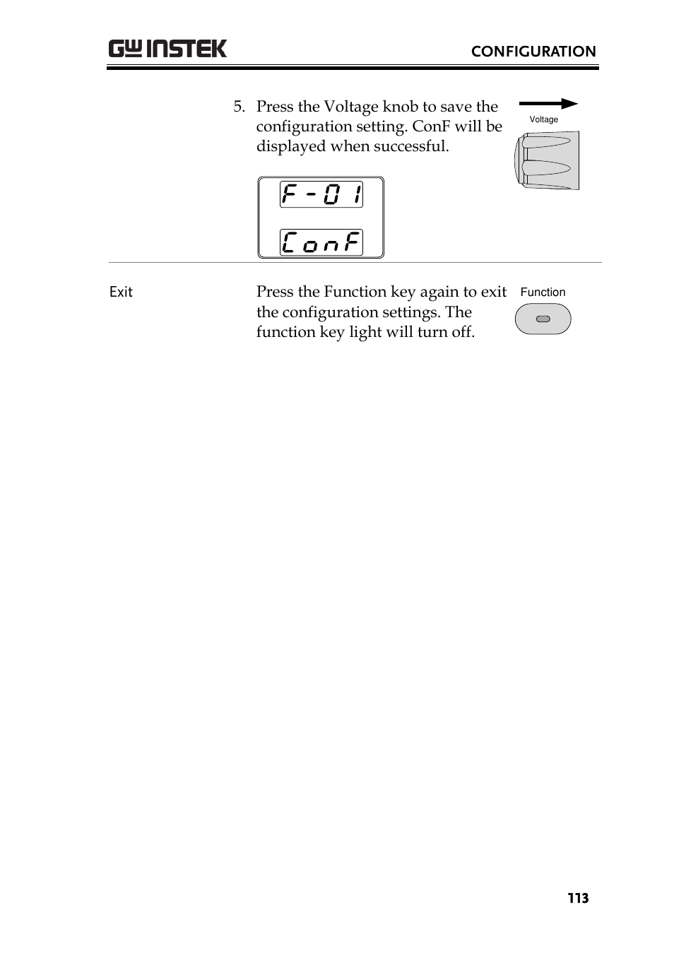 GW Instek PSW-Series User Manual User Manual | Page 113 / 184