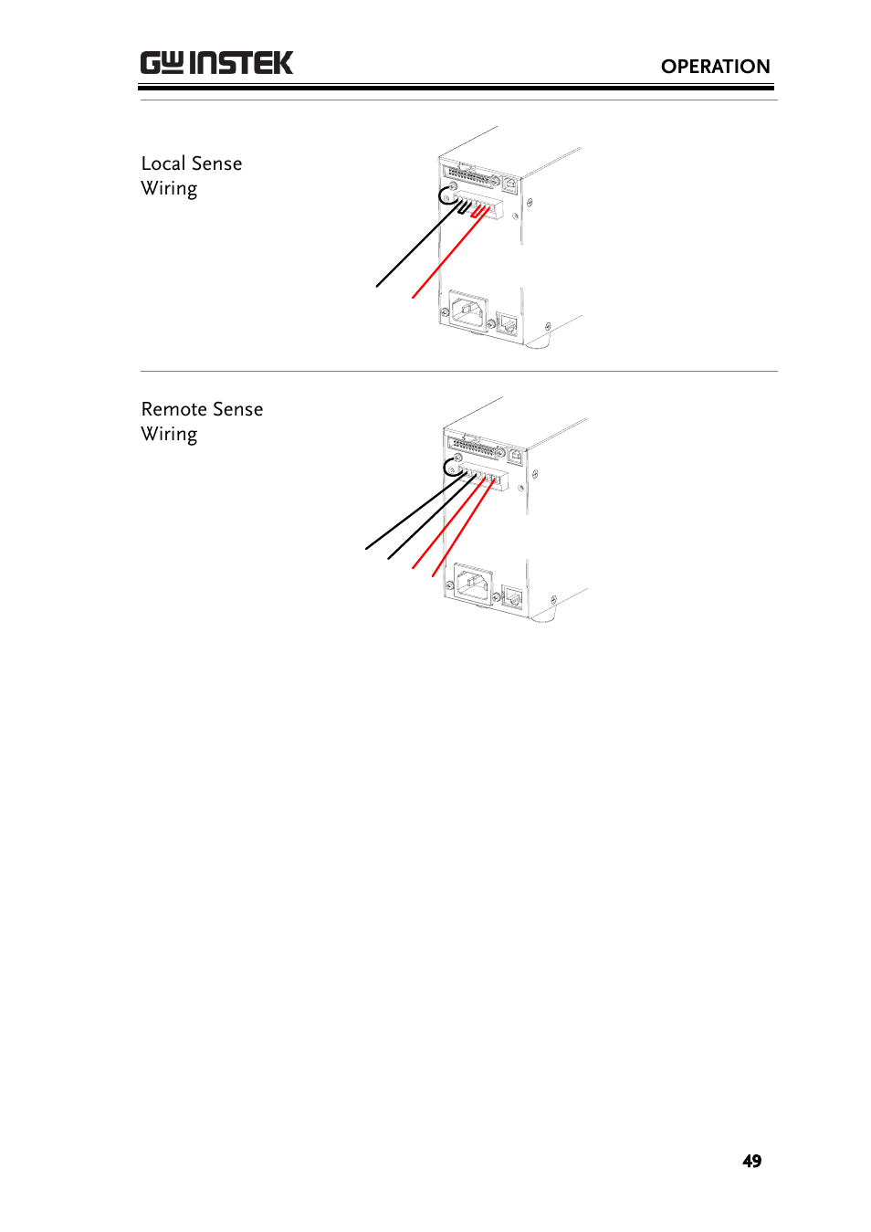 GW Instek PSW-Series User Manual User Manual | Page 49 / 184