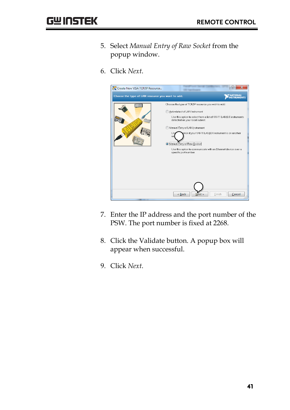 GW Instek PSW-Series Programming & Command manual User Manual | Page 41 / 118