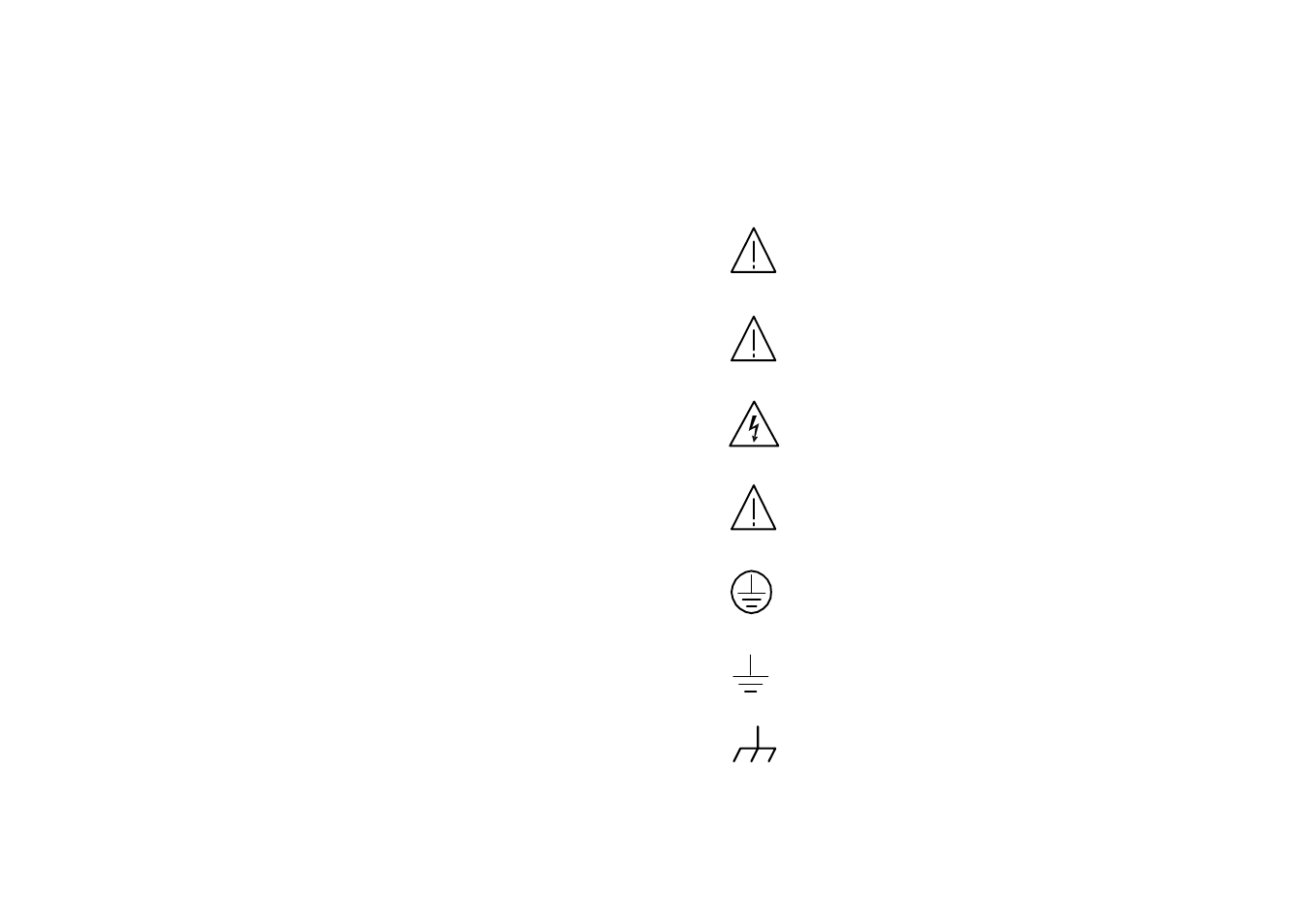 Safety terms and symbols | GW Instek GPS-x303 Series User Manual | Page 2 / 16