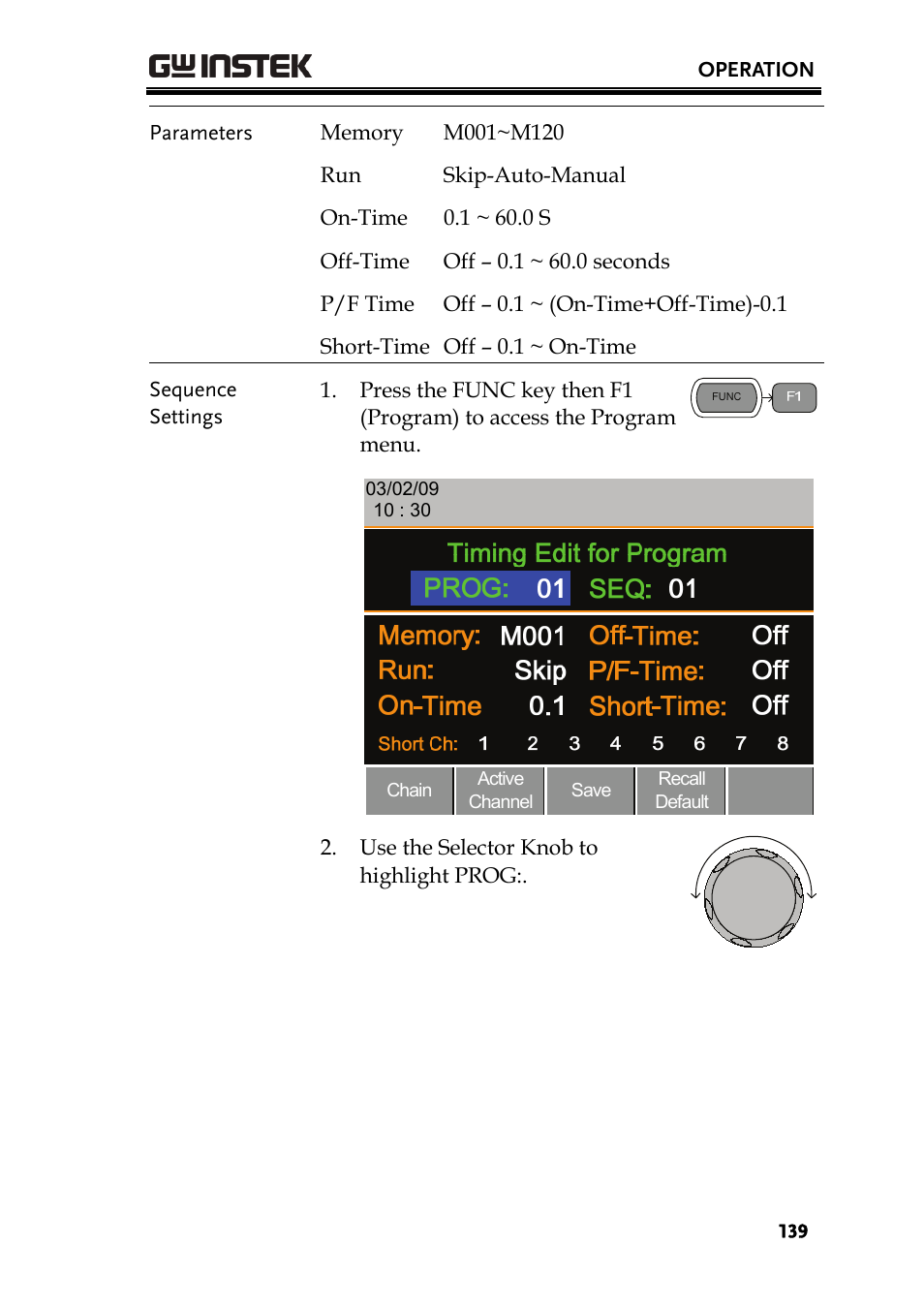 GW Instek PEL-2000 Series User Manual User Manual | Page 139 / 268