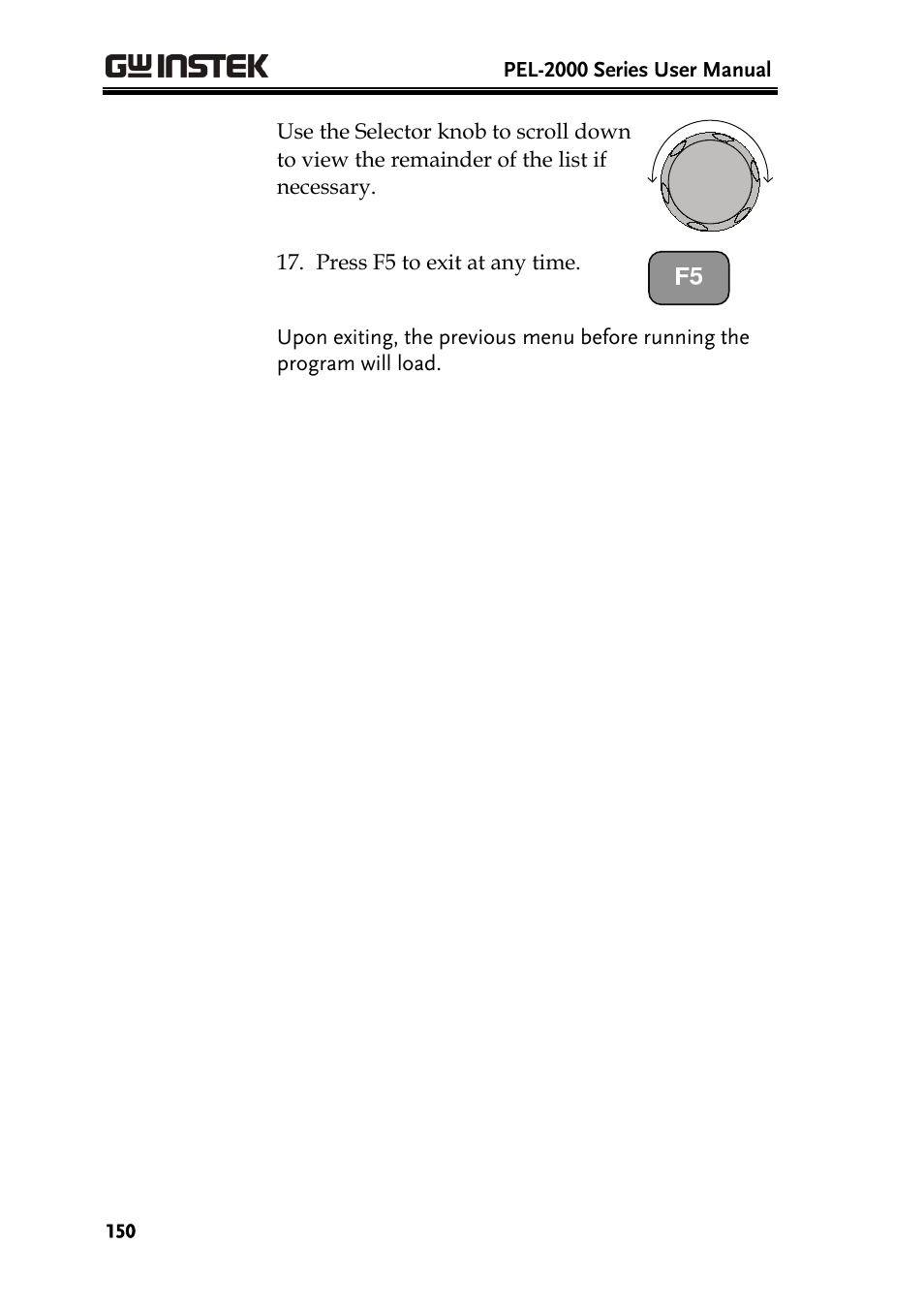 GW Instek PEL-2000 Series User Manual User Manual | Page 150 / 268