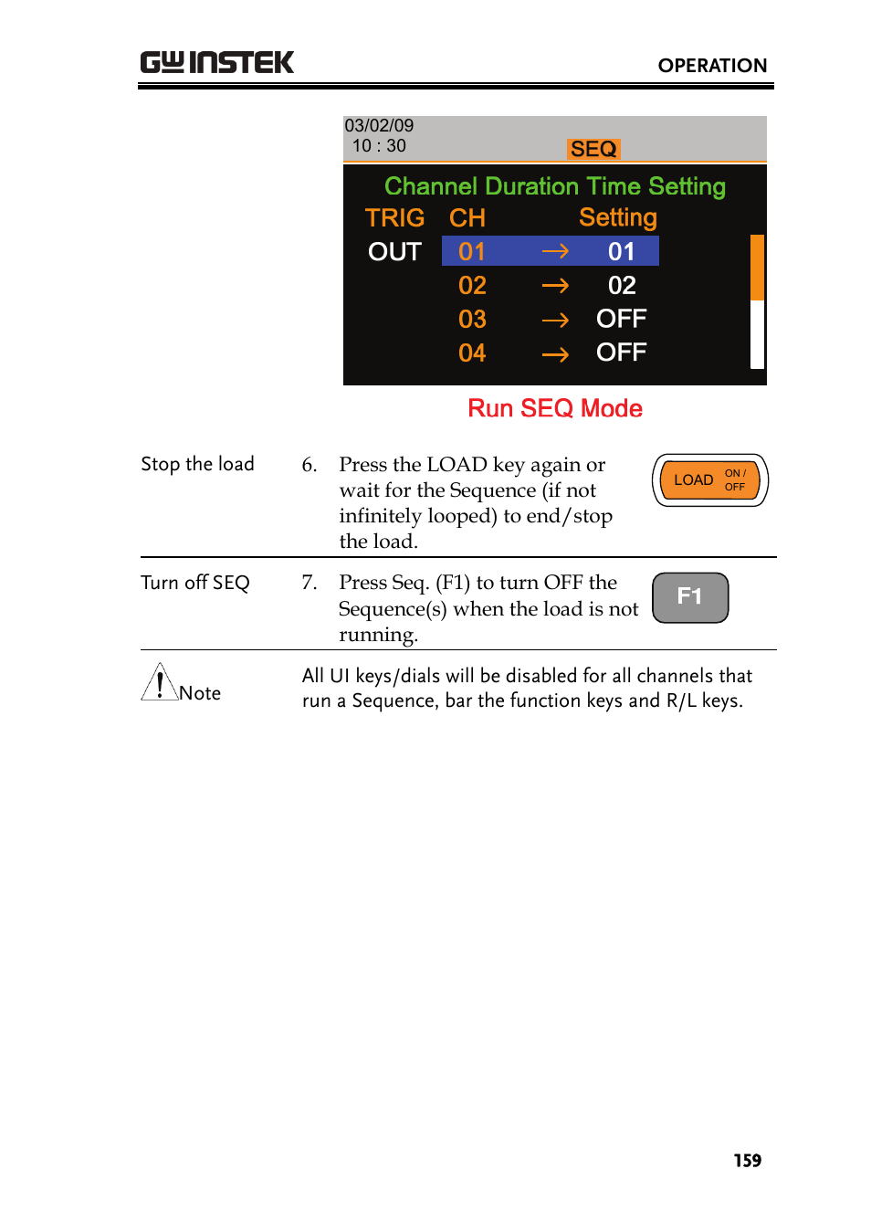 GW Instek PEL-2000 Series User Manual User Manual | Page 159 / 268