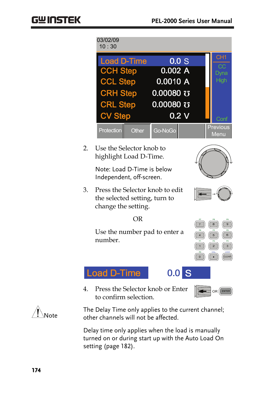 Sω ω | GW Instek PEL-2000 Series User Manual User Manual | Page 174 / 268