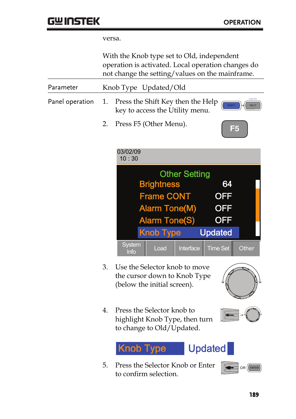 GW Instek PEL-2000 Series User Manual User Manual | Page 189 / 268