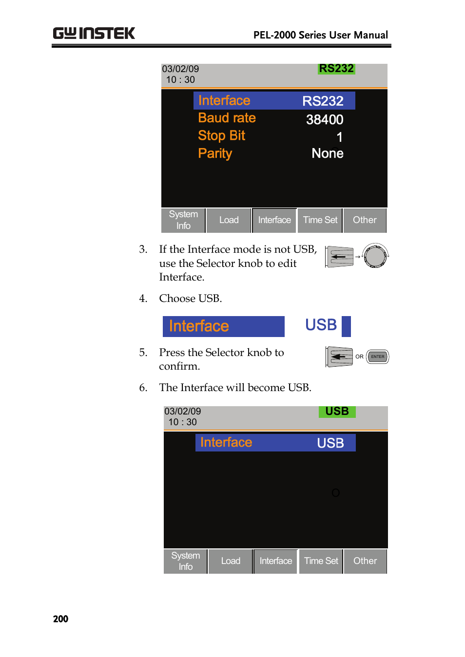 GW Instek PEL-2000 Series User Manual User Manual | Page 200 / 268