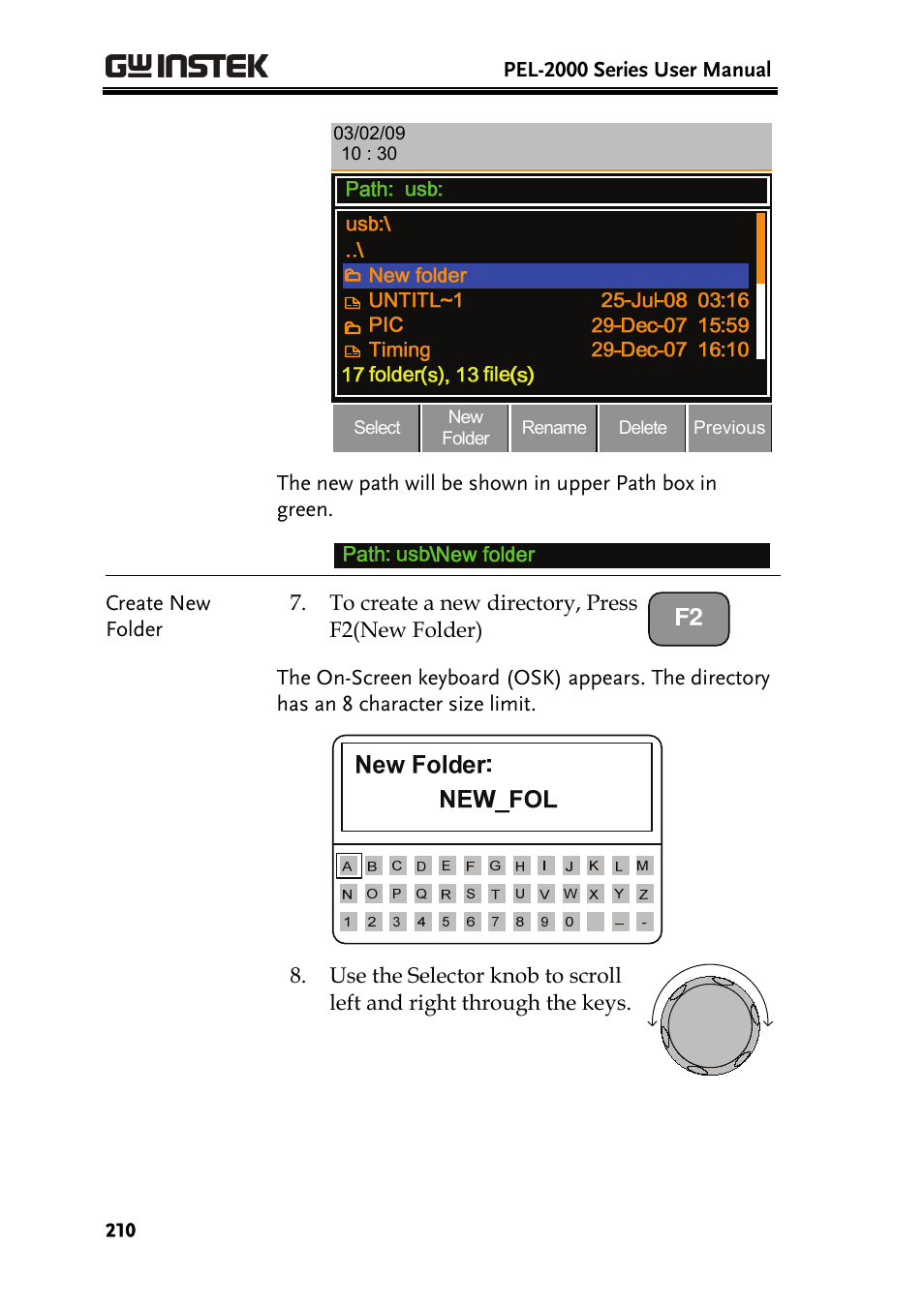 GW Instek PEL-2000 Series User Manual User Manual | Page 210 / 268