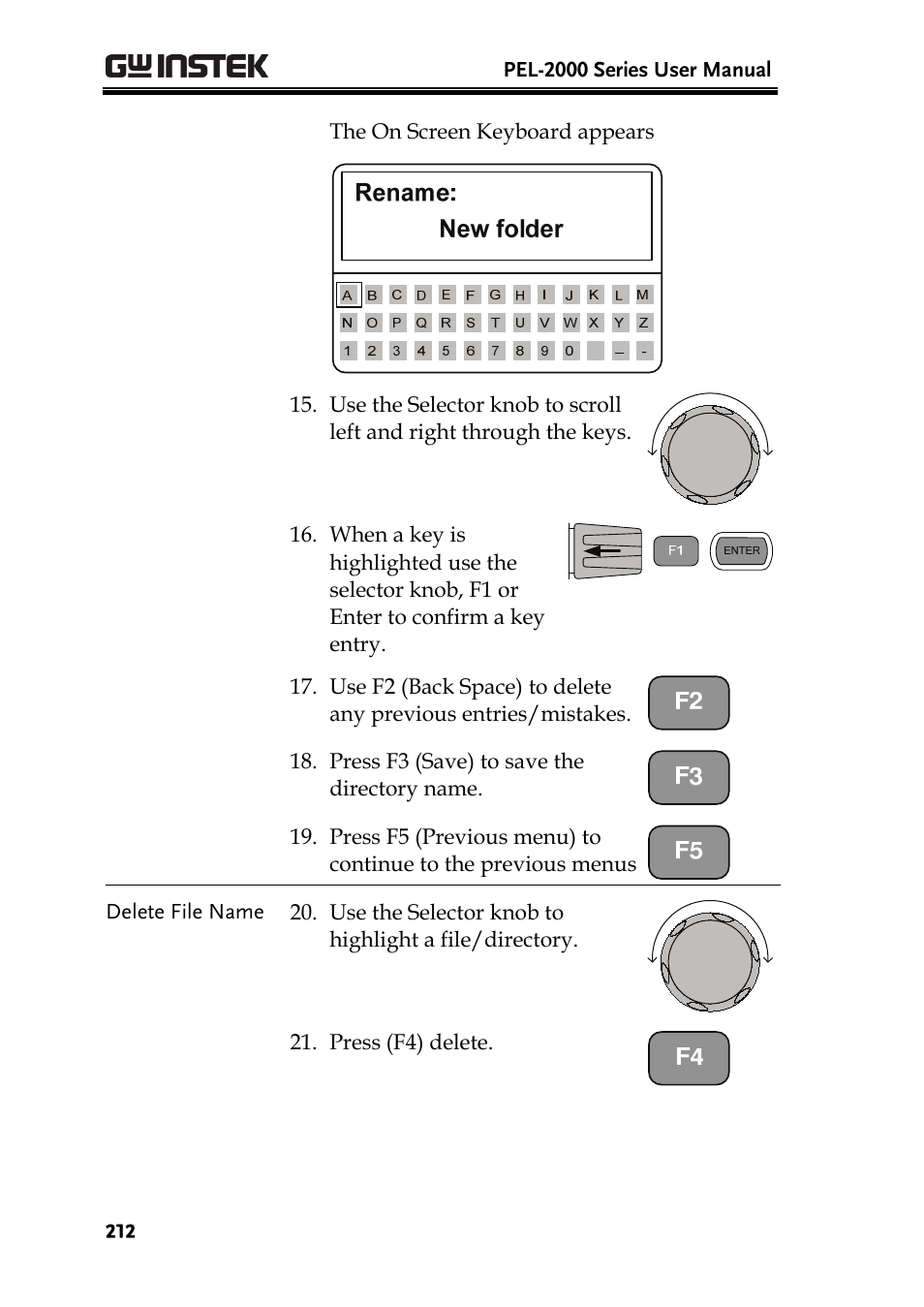 GW Instek PEL-2000 Series User Manual User Manual | Page 212 / 268