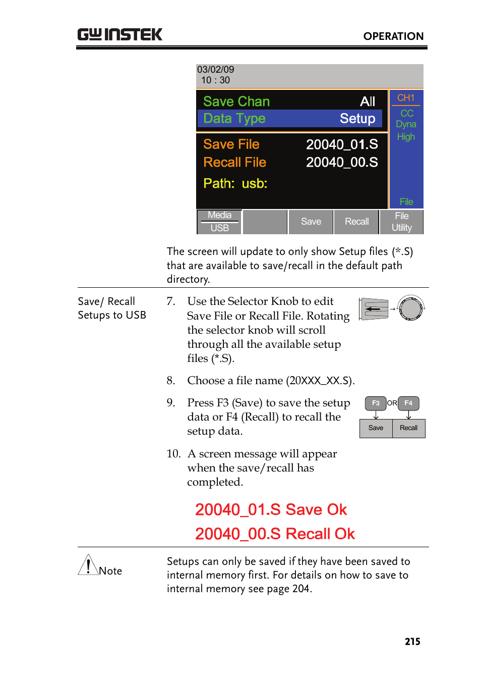 GW Instek PEL-2000 Series User Manual User Manual | Page 215 / 268