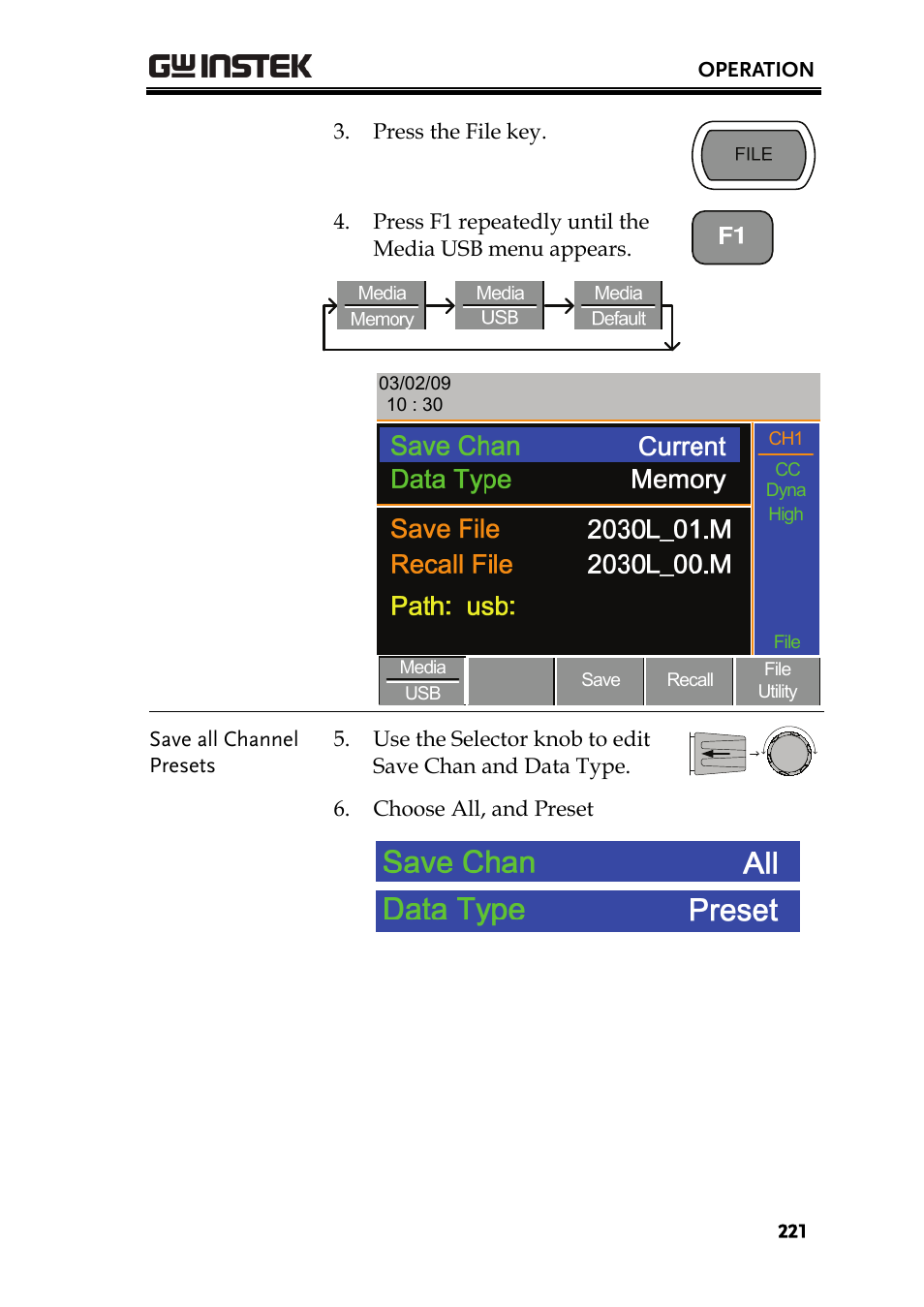 GW Instek PEL-2000 Series User Manual User Manual | Page 221 / 268