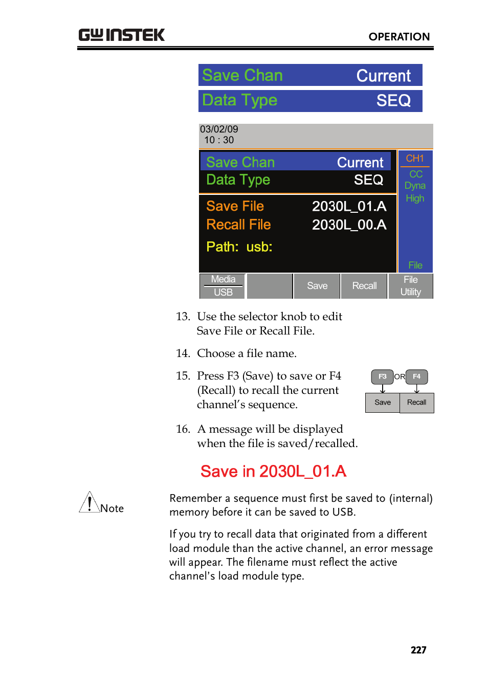 GW Instek PEL-2000 Series User Manual User Manual | Page 227 / 268