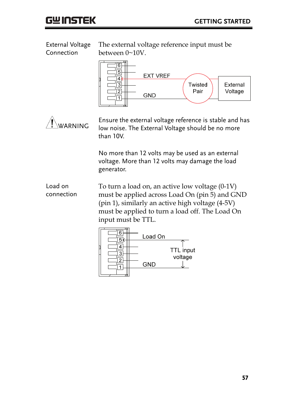 GW Instek PEL-2000 Series User Manual User Manual | Page 57 / 268
