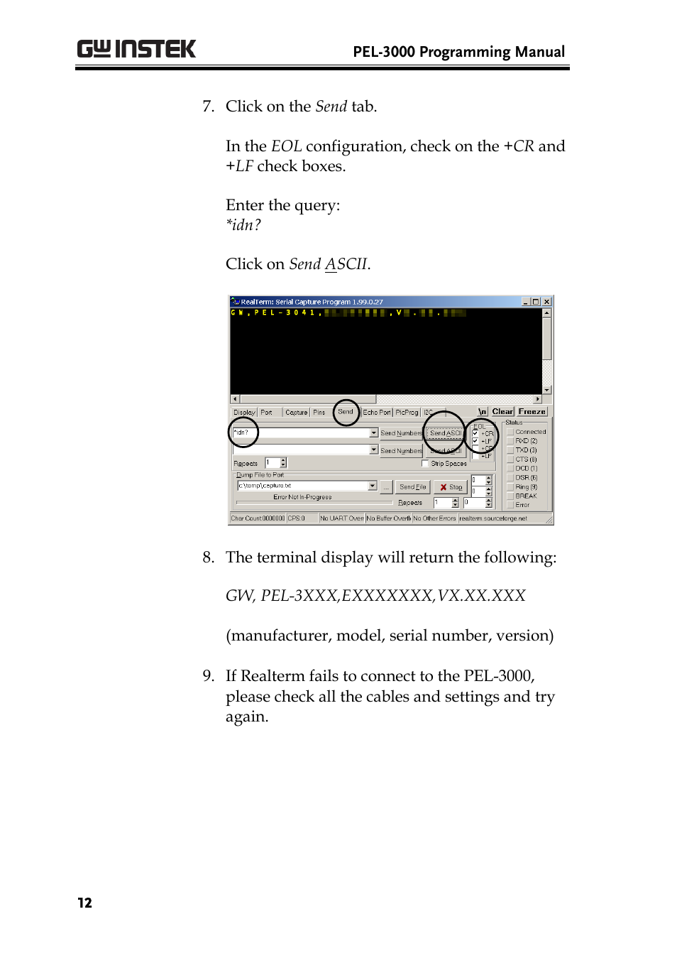 GW Instek PEL-3000 Series Programming Manual User Manual | Page 14 / 174