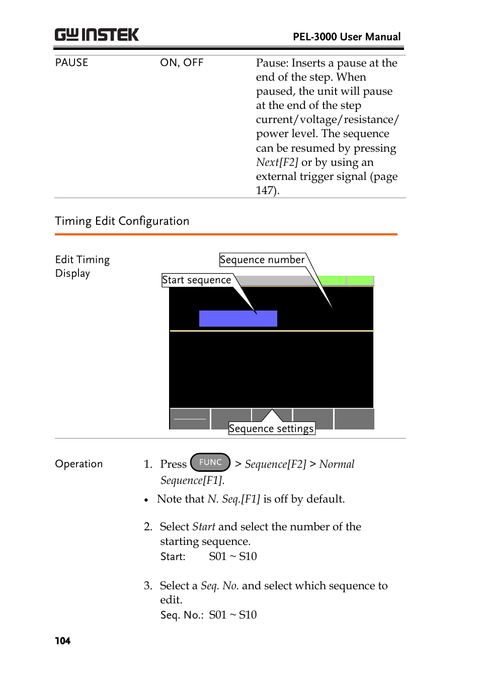 GW Instek PEL-3000 Series User Manual User Manual | Page 106 / 215