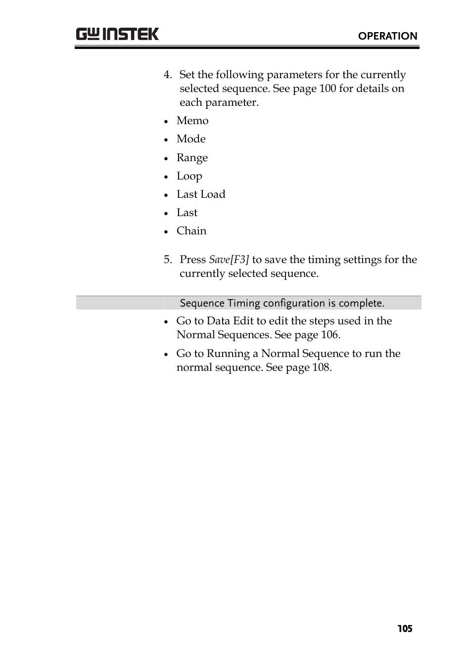 GW Instek PEL-3000 Series User Manual User Manual | Page 107 / 215