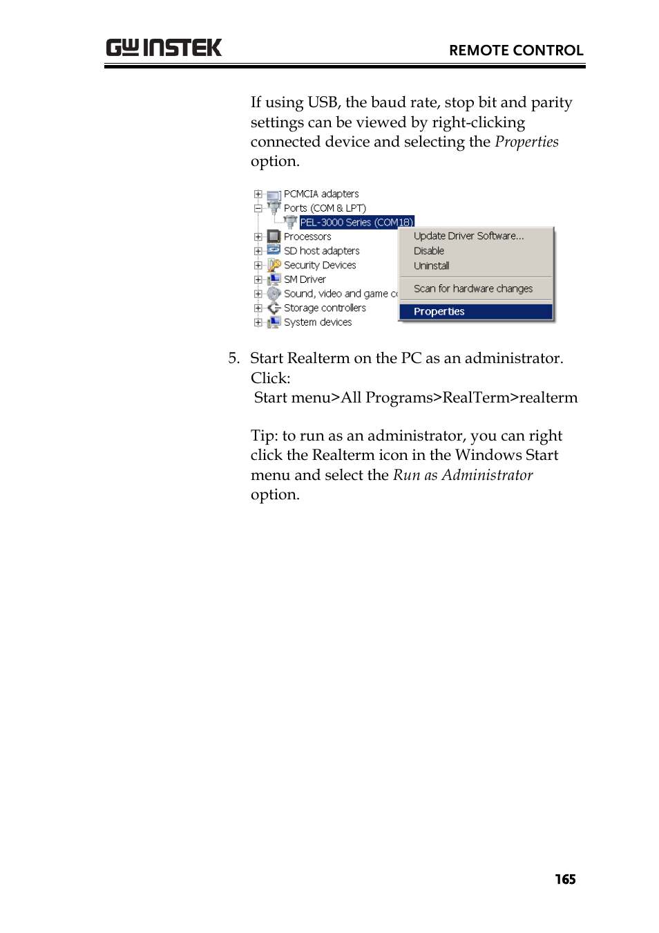 GW Instek PEL-3000 Series User Manual User Manual | Page 167 / 215