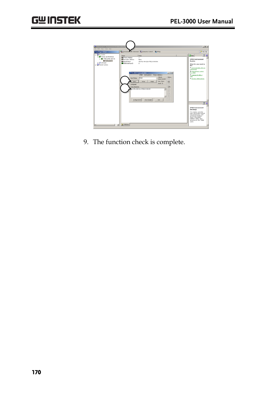 GW Instek PEL-3000 Series User Manual User Manual | Page 172 / 215