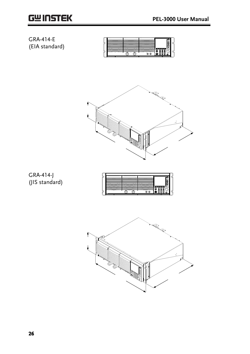 GW Instek PEL-3000 Series User Manual User Manual | Page 28 / 215