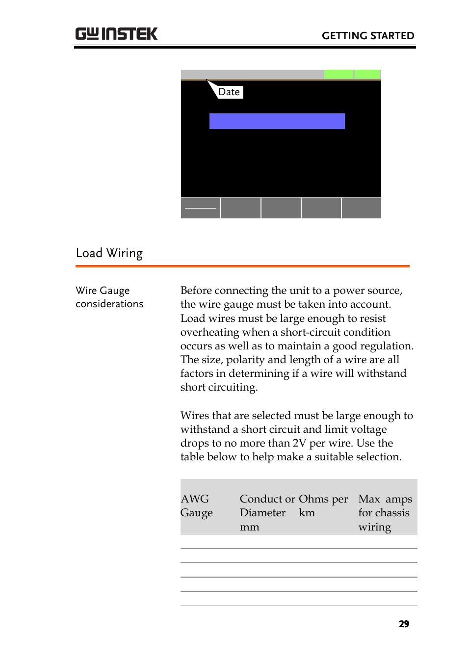 Load wiring | GW Instek PEL-3000 Series User Manual User Manual | Page 31 / 215