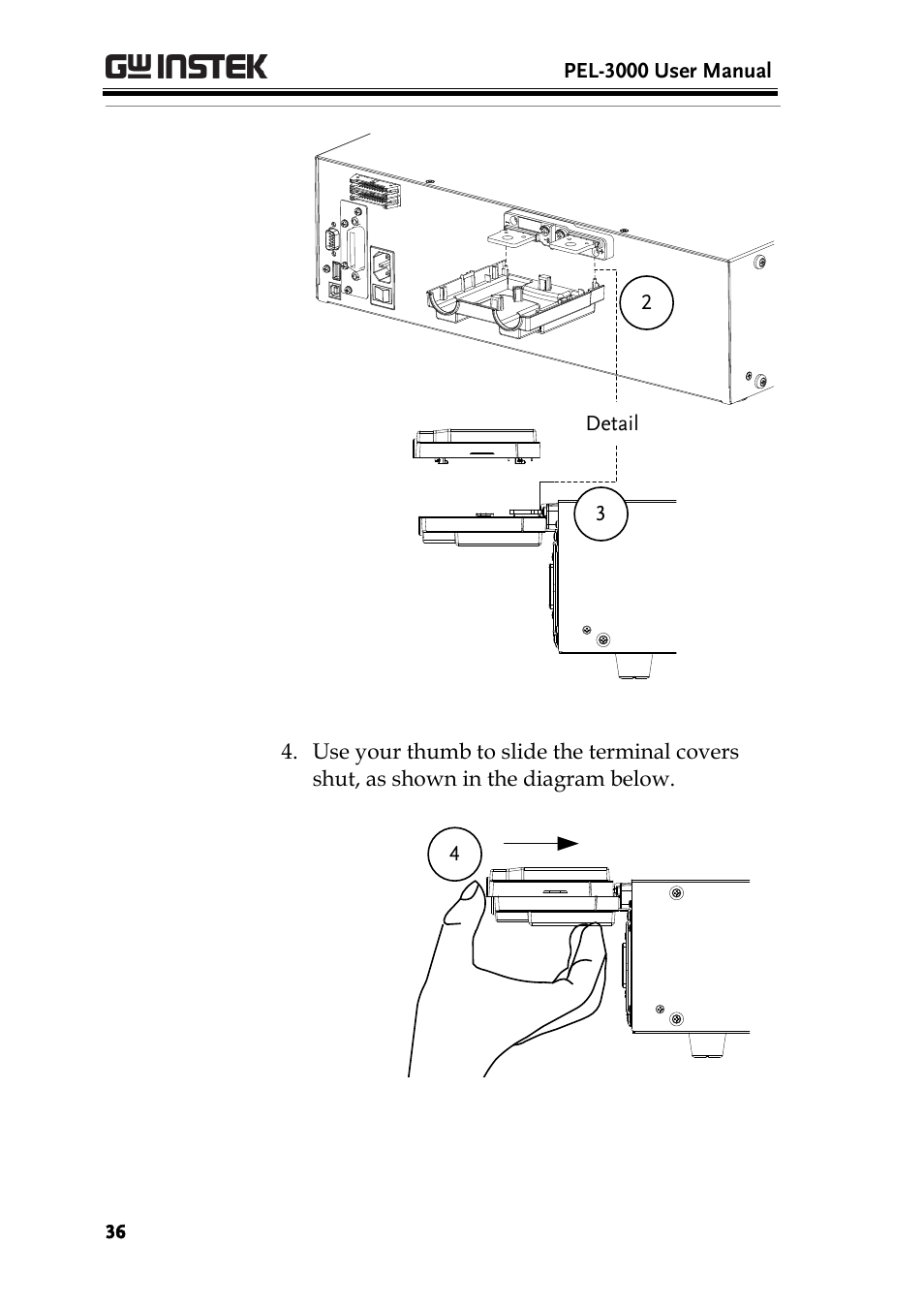 GW Instek PEL-3000 Series User Manual User Manual | Page 38 / 215