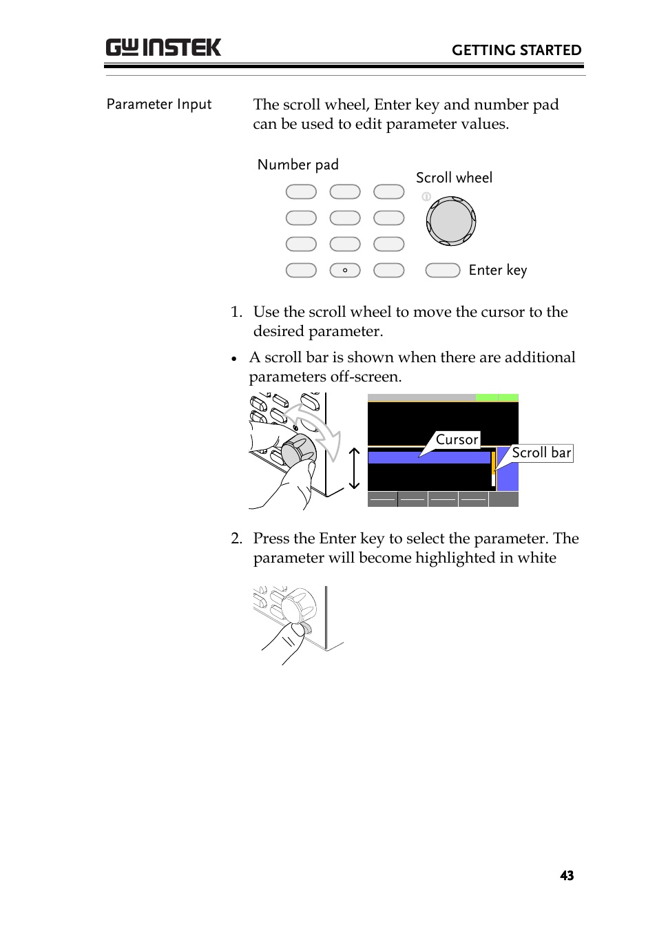 Getting started | GW Instek PEL-3000 Series User Manual User Manual | Page 45 / 215