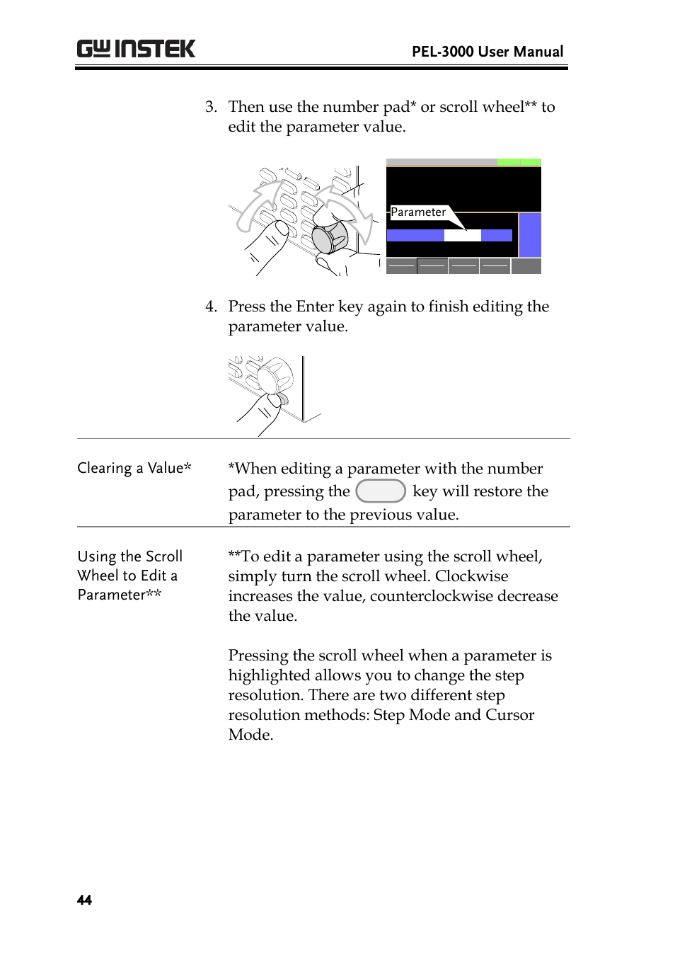 Pel-3000 user manual | GW Instek PEL-3000 Series User Manual User Manual | Page 46 / 215