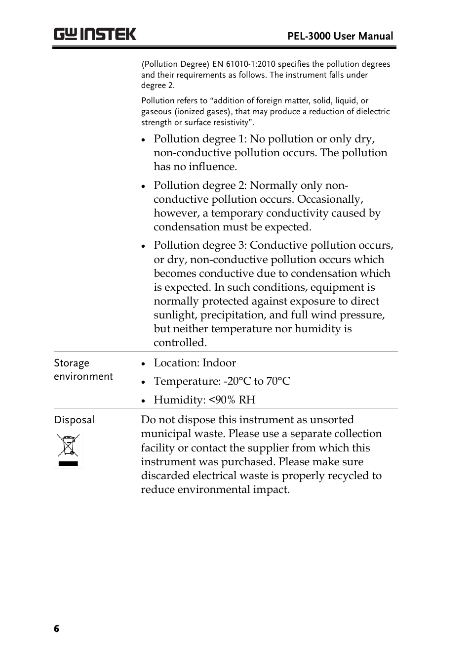 GW Instek PEL-3000 Series User Manual User Manual | Page 8 / 215