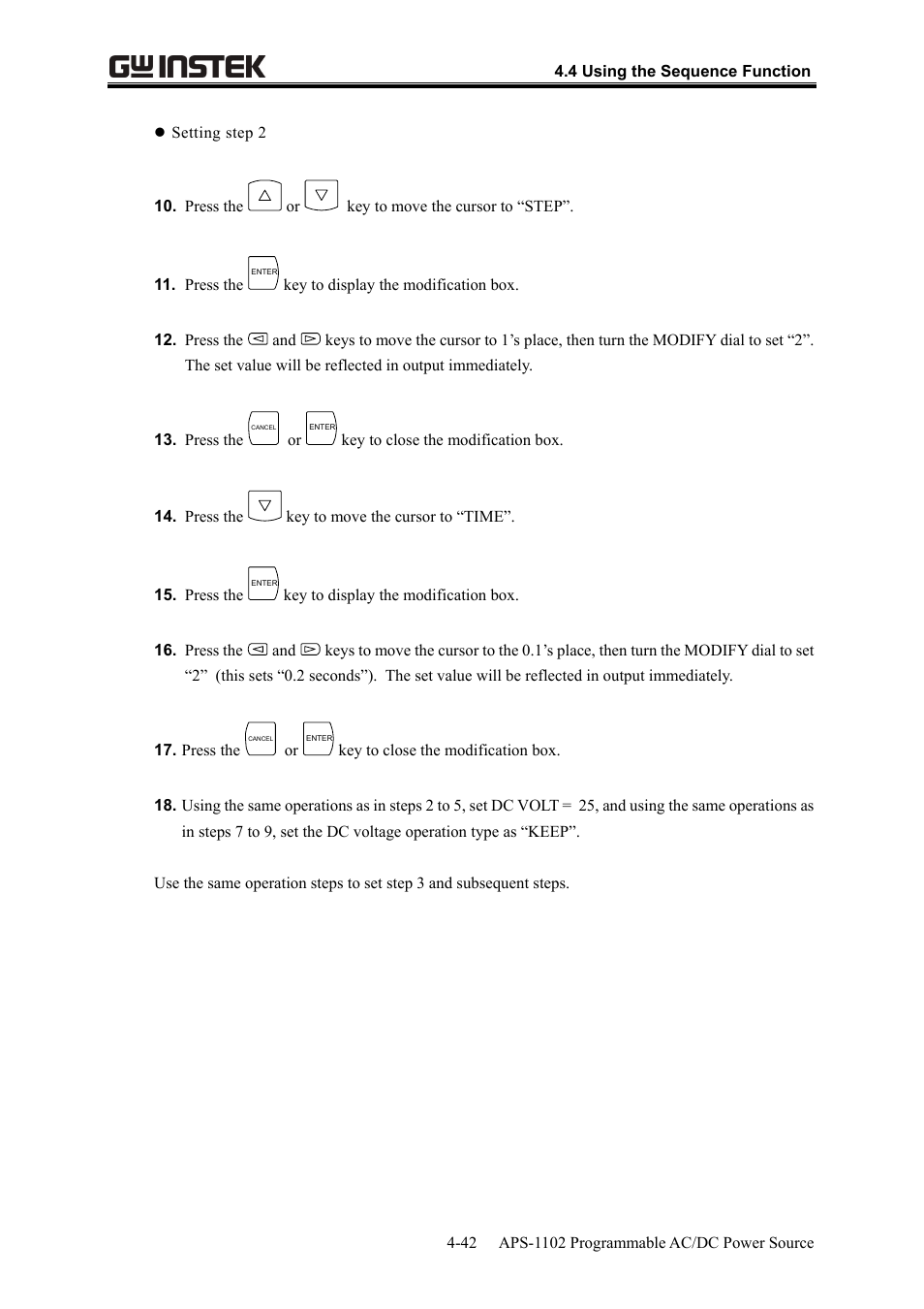 GW Instek APS-1102 User Manual User Manual | Page 106 / 265