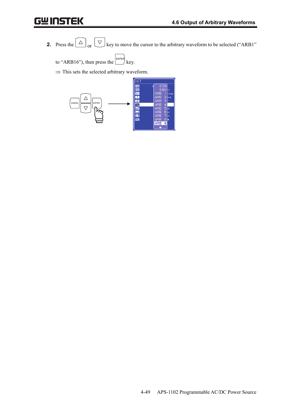 GW Instek APS-1102 User Manual User Manual | Page 113 / 265