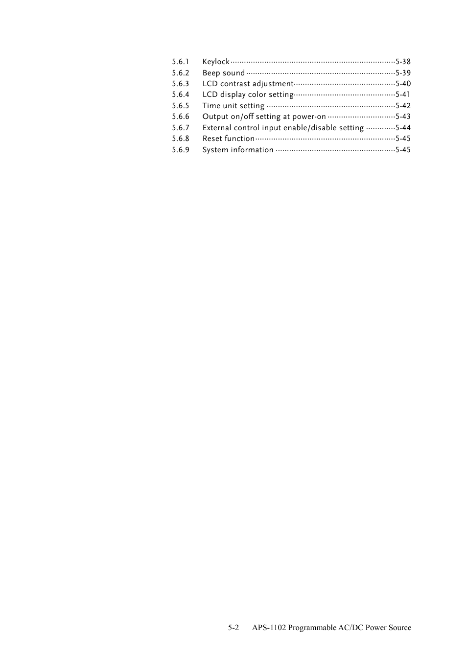 GW Instek APS-1102 User Manual User Manual | Page 128 / 265