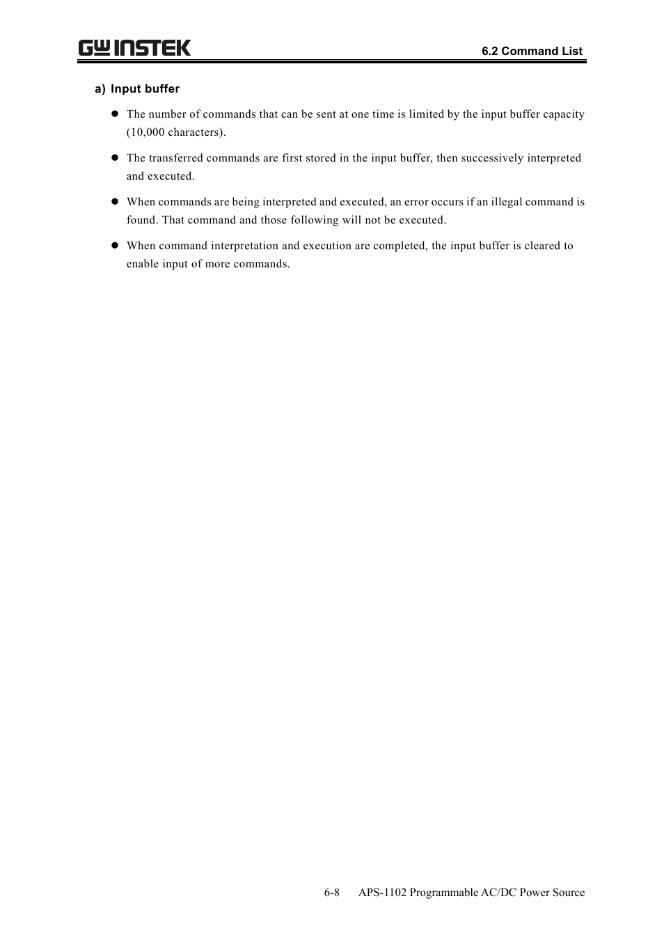 GW Instek APS-1102 User Manual User Manual | Page 180 / 265