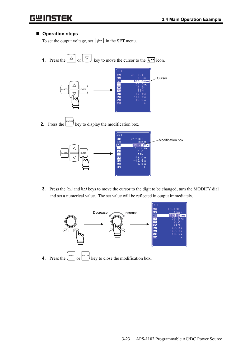 GW Instek APS-1102 User Manual User Manual | Page 53 / 265
