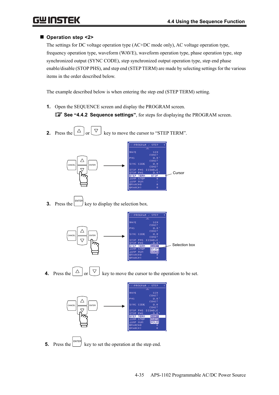 GW Instek APS-1102 User Manual User Manual | Page 99 / 265