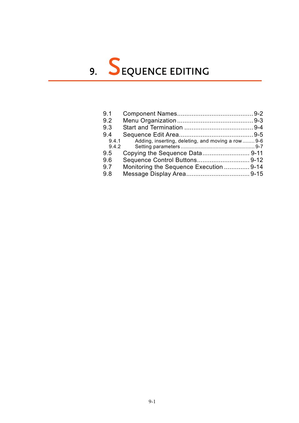 Equence editing | GW Instek APS-1102 Control Software User Manual User Manual | Page 91 / 134