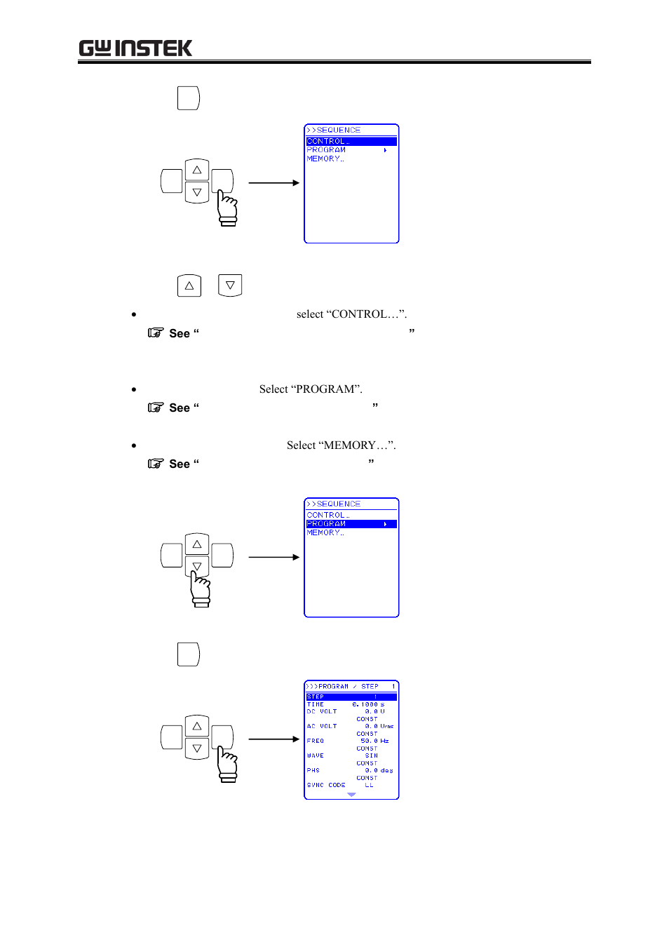 Programming sequences | GW Instek APS-1102A User Manual User Manual | Page 102 / 285