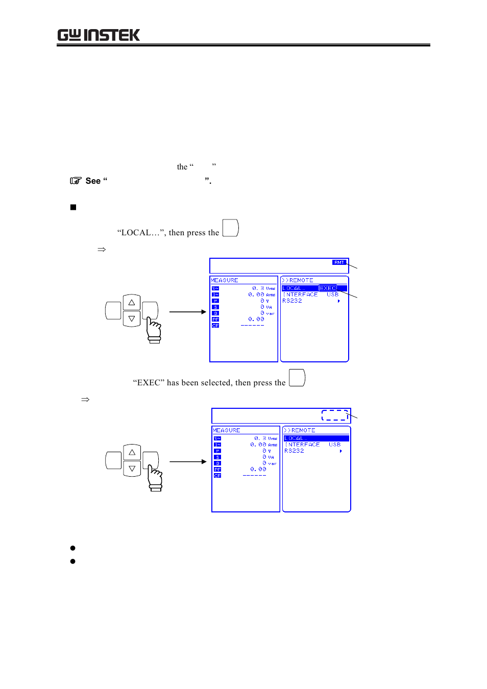 3 remote (remote) | GW Instek APS-1102A User Manual User Manual | Page 167 / 285