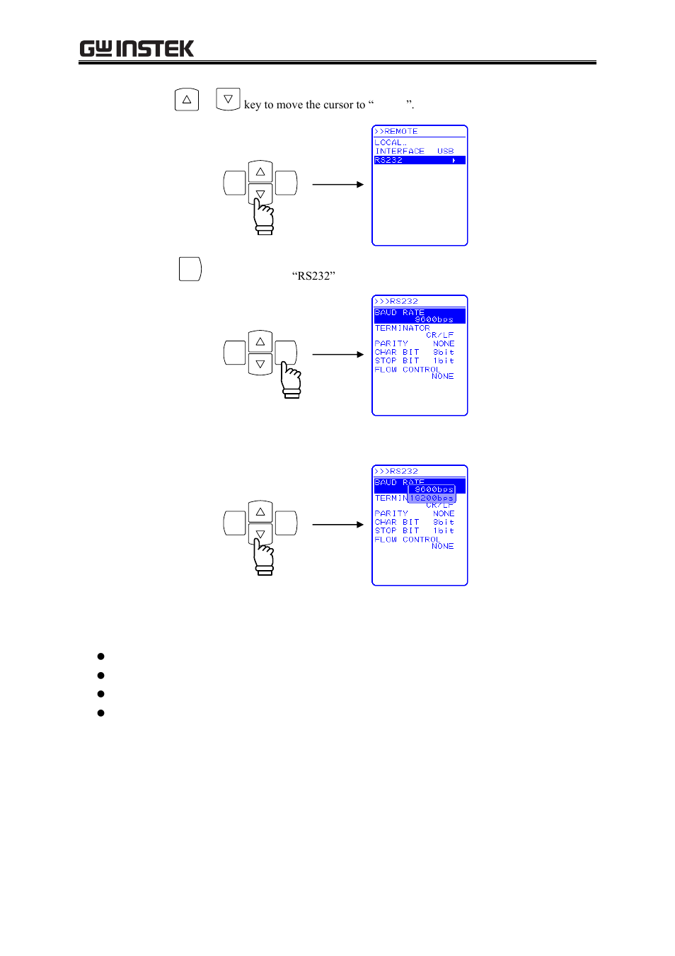 Command list | GW Instek APS-1102A User Manual User Manual | Page 190 / 285