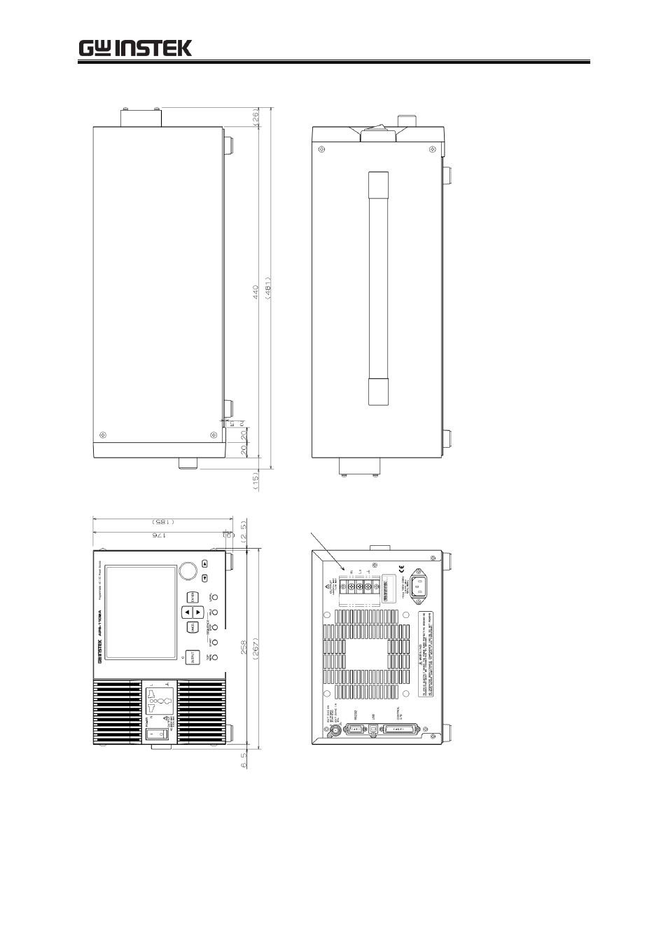 GW Instek APS-1102A User Manual User Manual | Page 285 / 285