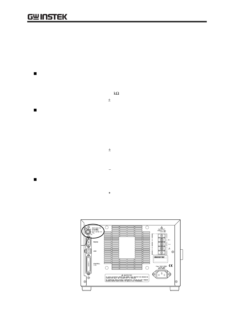 GW Instek APS-1102A User Manual User Manual | Page 49 / 285