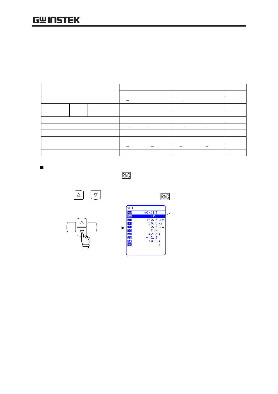 3 setting output voltage range | GW Instek APS-1102A User Manual User Manual | Page 55 / 285